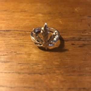 Leaf Sterling Silver Ring